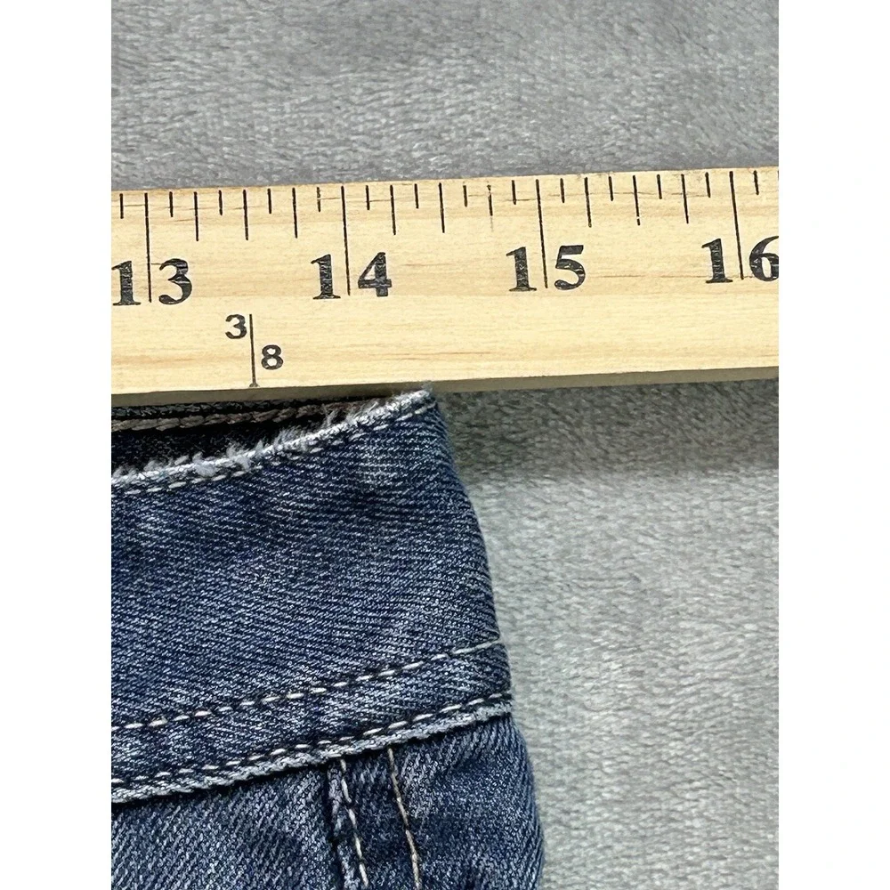 VTG Lee Mens Sz 30 (W29 in) Designer Blue Jeans Straight Leg Guys Work Pants